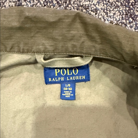 Ralph Lauren Khaki Field Jacket - Picture 2 of 2